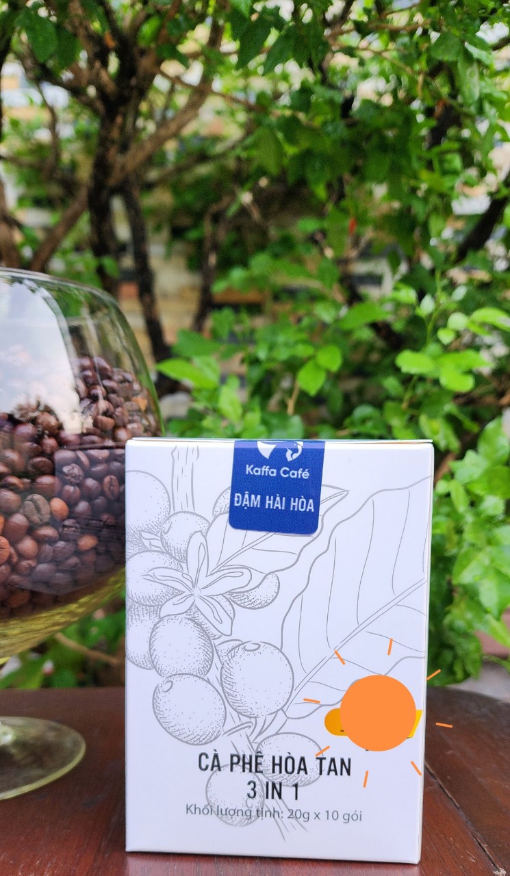 Cà Phê Hòa Tan Vị Dừa - 3IN1 Dừa