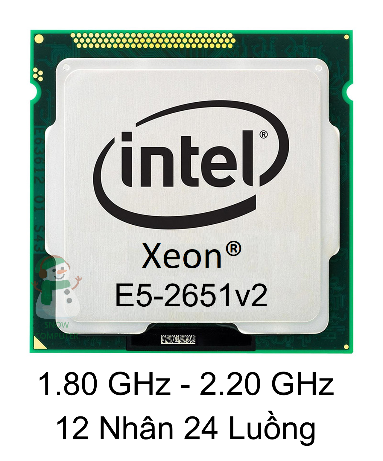 CPU Xeon e5 2665 2689 2670 2651v2 2650v2 2696v2 Bộ xử lý server socket 2011 x79