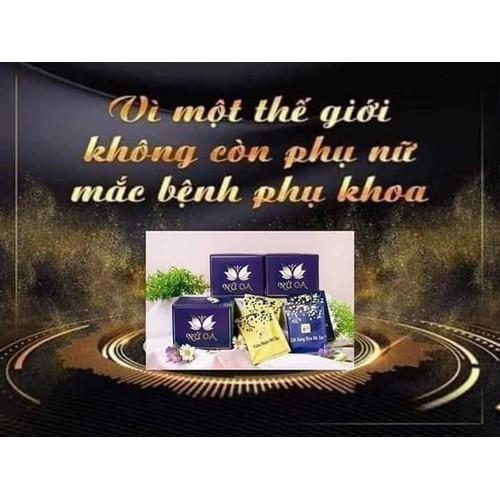 VIÊN ĐẶT PHỤ KHOA NỮ OA  ( 6 viên đặc + 6 gói cốt xông ) - khít hơn ,sạch hơn ,hồng hơn