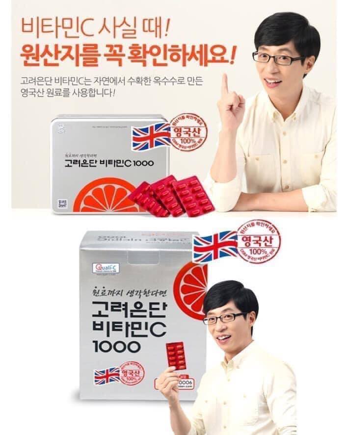 Vỉ Uống Vitamin C Eundan