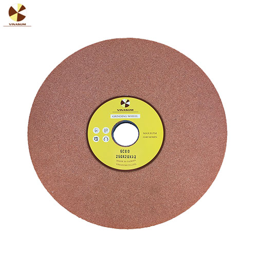 [HCM]Đá mài thép cao cấp cam Vinasum 250 x 25 x 32