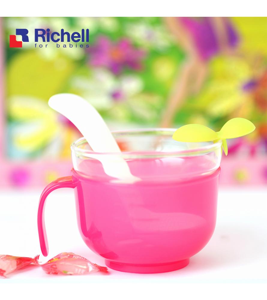 Cốc nấu cháo trong nồi cơm điện Richell