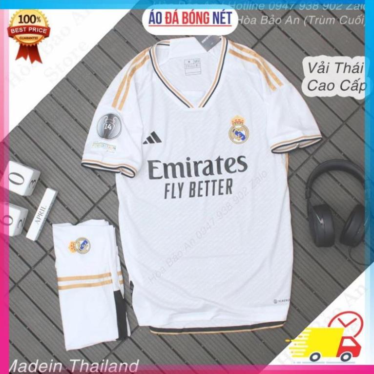 Set Đồ Đá Bóng Clb Real Madrid Sân Nhà Mùa Giải 2023 Cao Cấp Mới - Mixasale