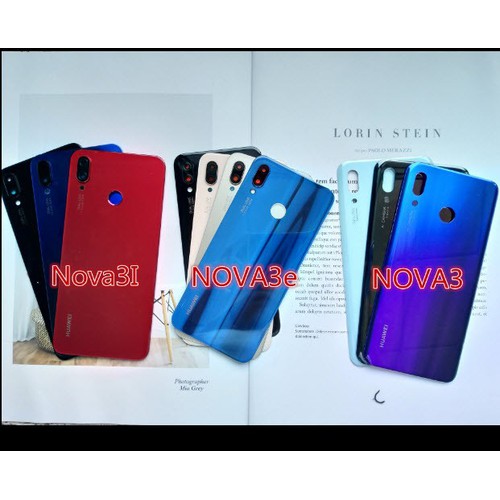 Nắp lưng Huawei Nova 3i liền camera