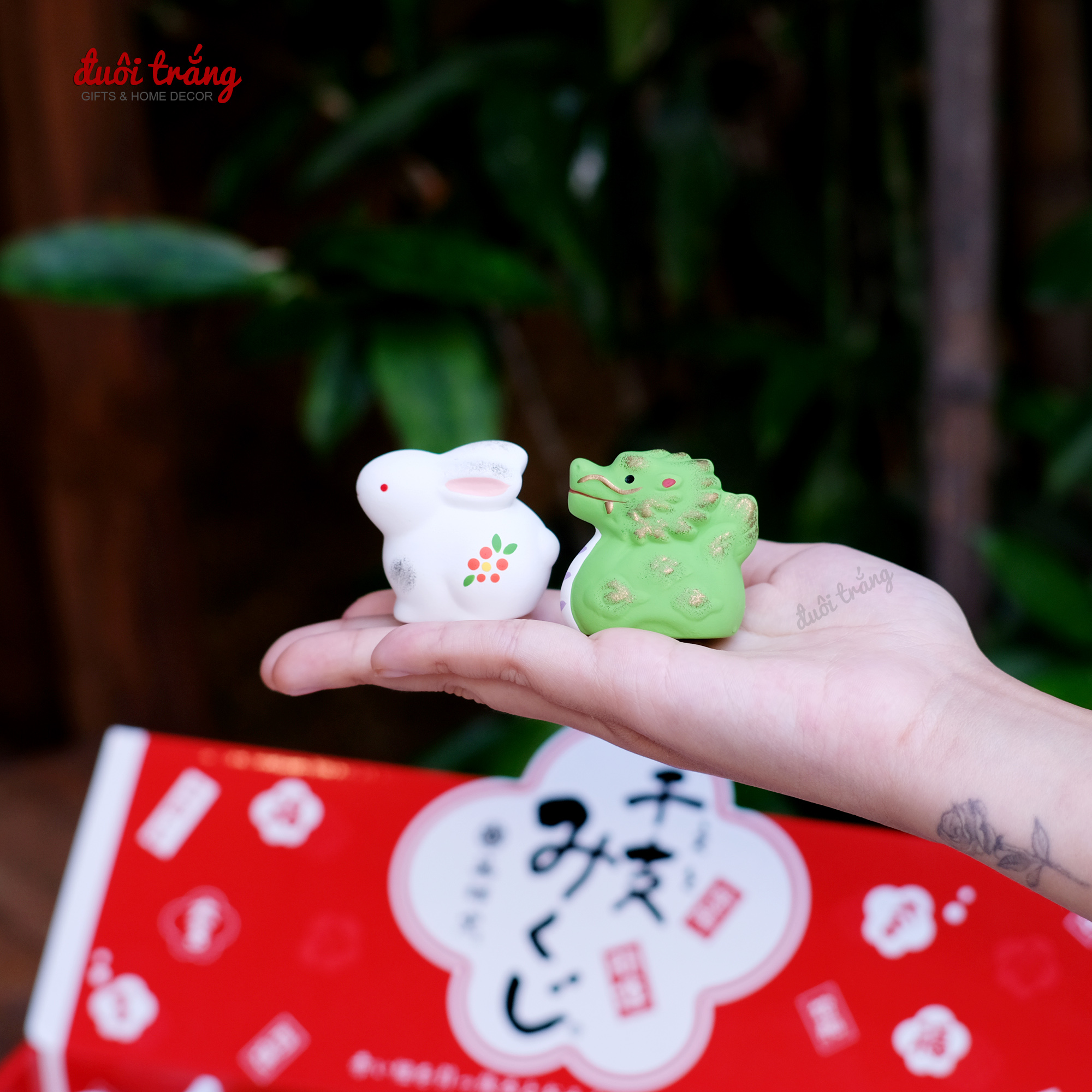 12 Con giáp sứ (Giá lẻ 1 con, được chọn mẫu) - Hãng Yakushigama