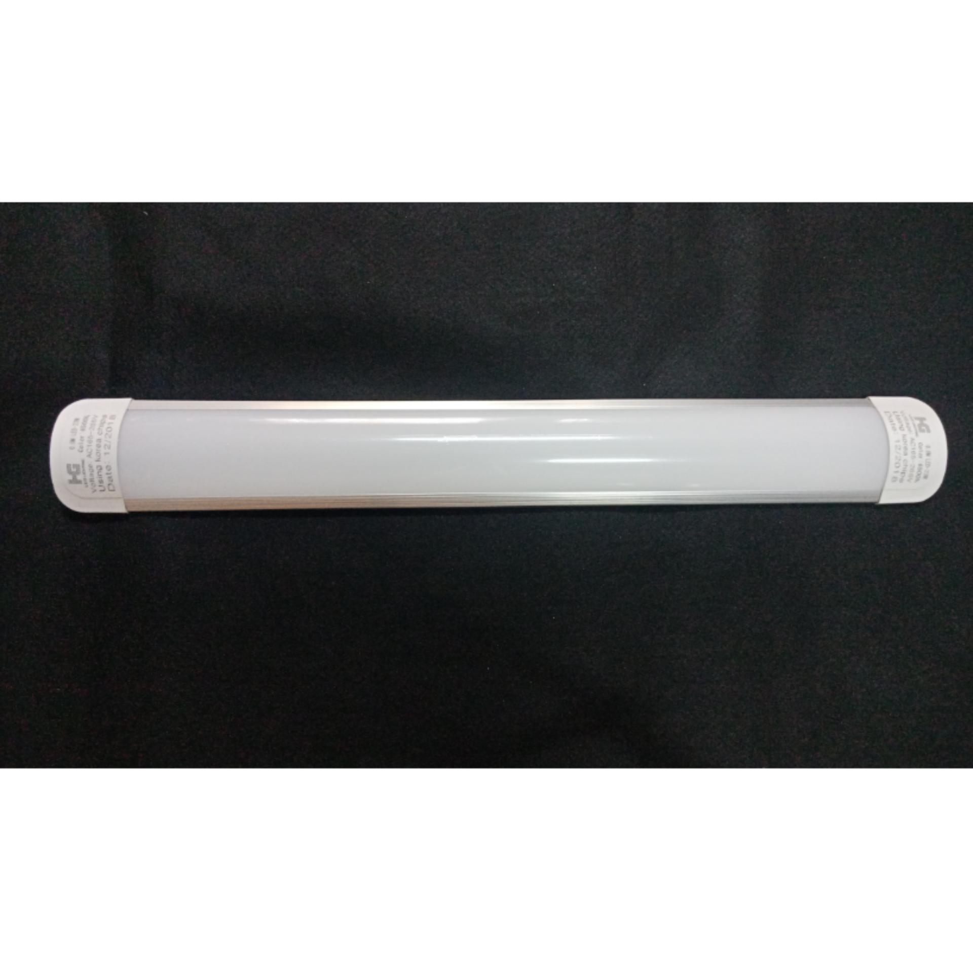 Bộ 2 đèn led Tuýp bán nguyệt 23w 0.6m
