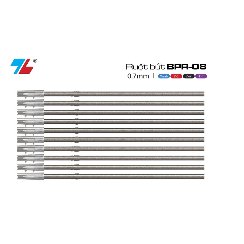 Combo 10 Ruột bút bi Thiên long 036