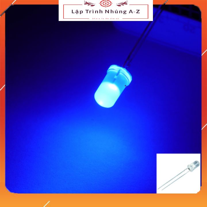 [Lập Trình Nhúng A-Z] Combo 10 Led Đơn Đục Đường Kính 3mm/5mm