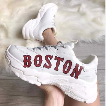 [Fullbox + Tất + Lọ tẩy trắng] Giày thể thao MLB Boston đẹp