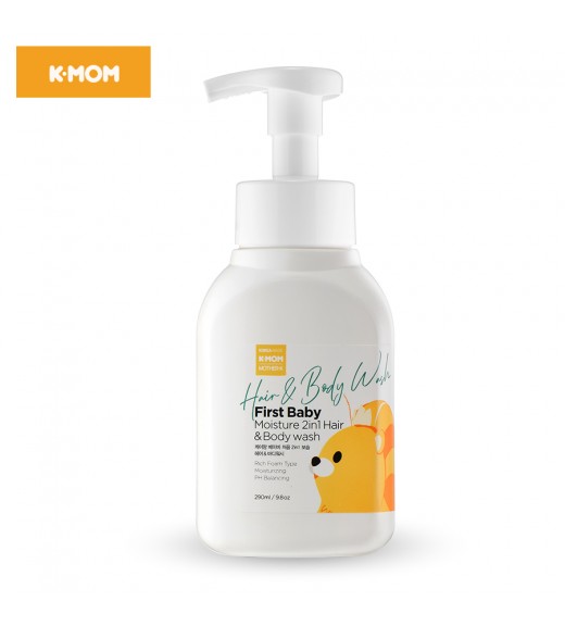 SỮA TẮM GỘI HỮU CƠ CHO BÉ K-MOM (290ML)