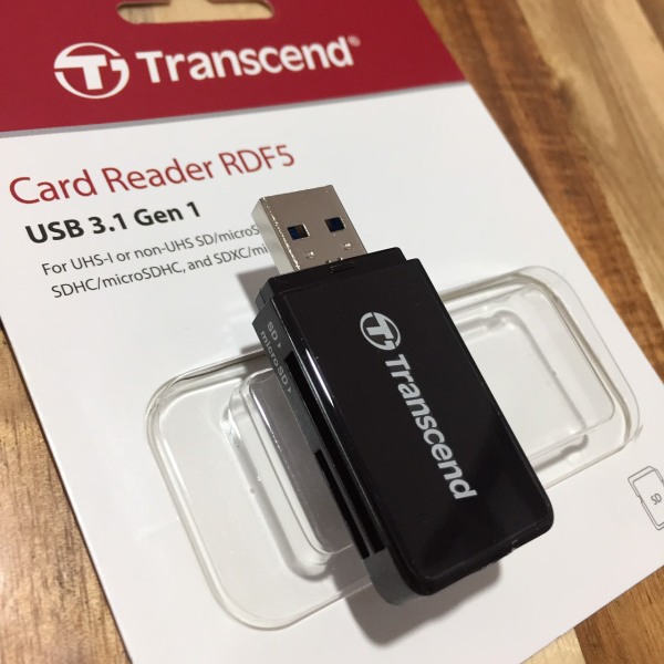 Đầu đọc thẻ Transcend RDF5 USB 3.1 Gen 1
