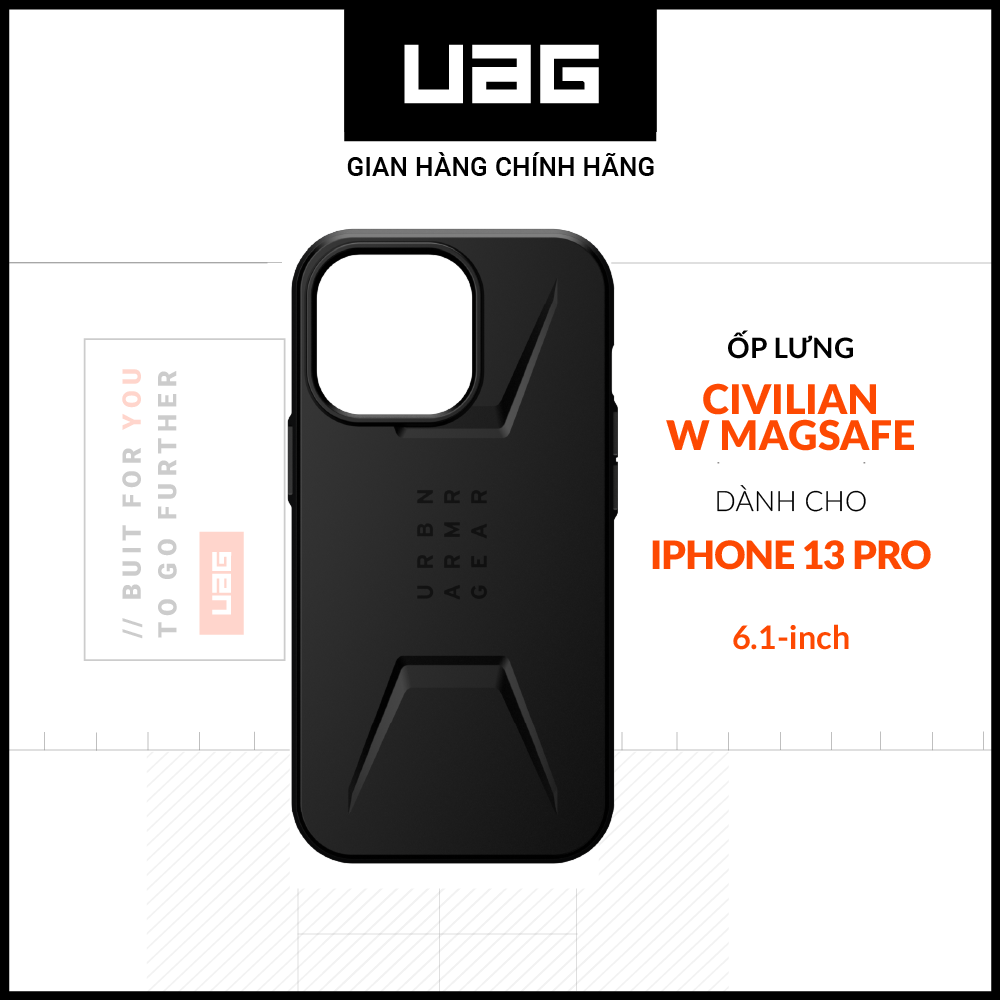Ốp lưng UAG Civilian w Magsafe cho iPhone 13 Pro [6.1 inch]