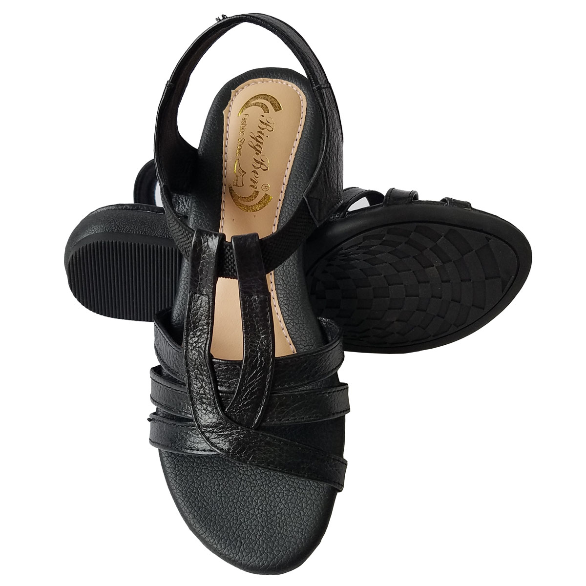 Giày Sandal Nữ Da Bò Thật BIGGBEN SDNB58