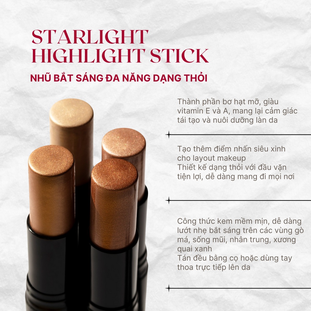 Nhũ bắt sáng dạng thỏi Starlight INGLOT