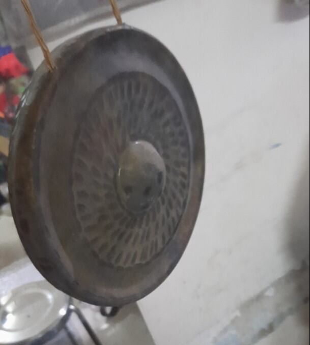 Công chiêng bằng đồng đường kính 25cm