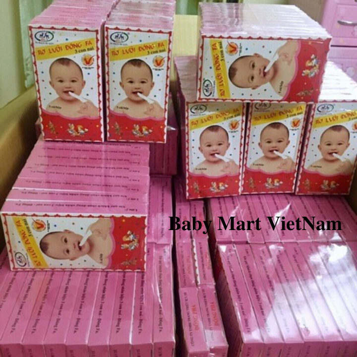 50 chiếc rơ lưỡi cho trẻ sơ sinh Đông Fa