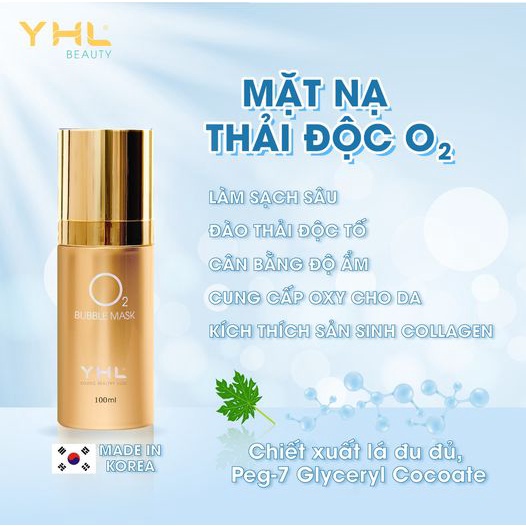 Mặt nạ thải độc Oxy hiệu YHL