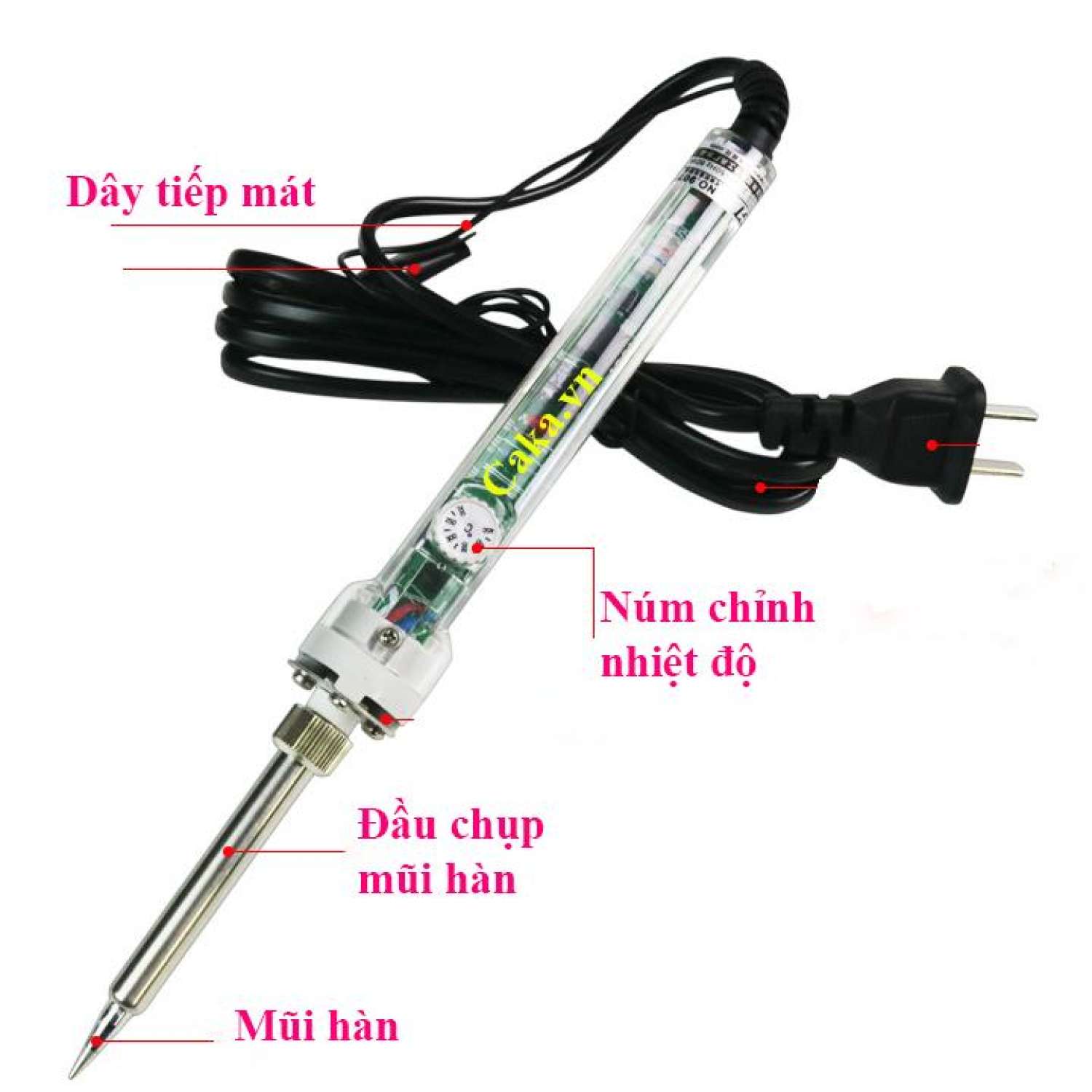 Mỏ hàn chỉnh nhiệt độ 907