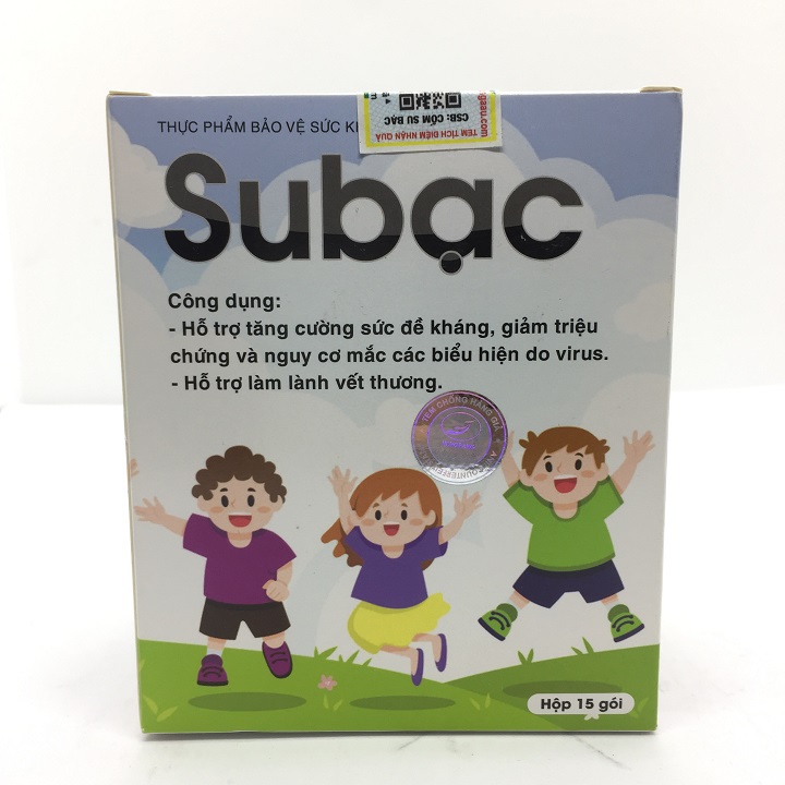 Cốm Subạc - Hỗ trợ tăng cường sức đề kháng cho bé