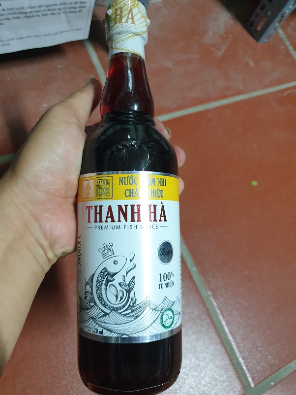 Nước Mắm Thanh Hà 35N (Phú Quốc) Chai 520ML