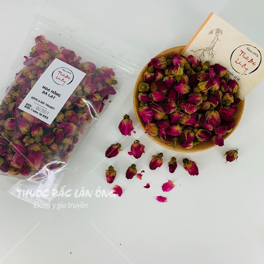 Nụ Hoa Hồng Đà Lạt 200g (Nụ Hồng Nguyên Bông)