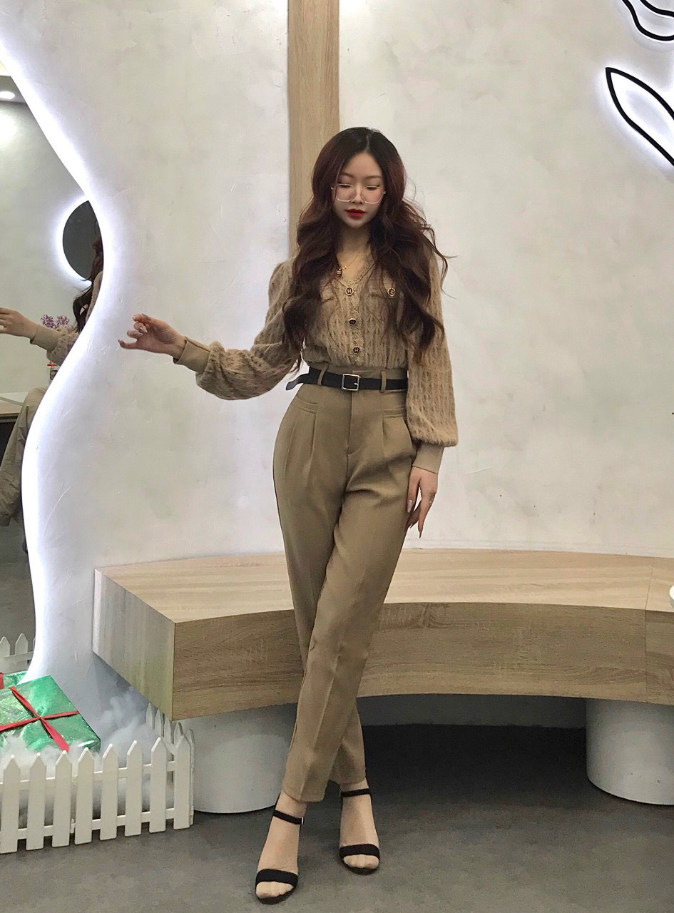 Baggy mã 836 kèm đai thắt lưng