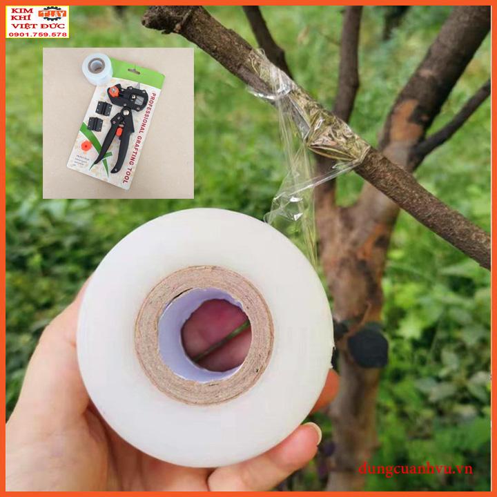 Bộ 3 cuộn băng keo ghép cây xanh tự dính khổ 3cm