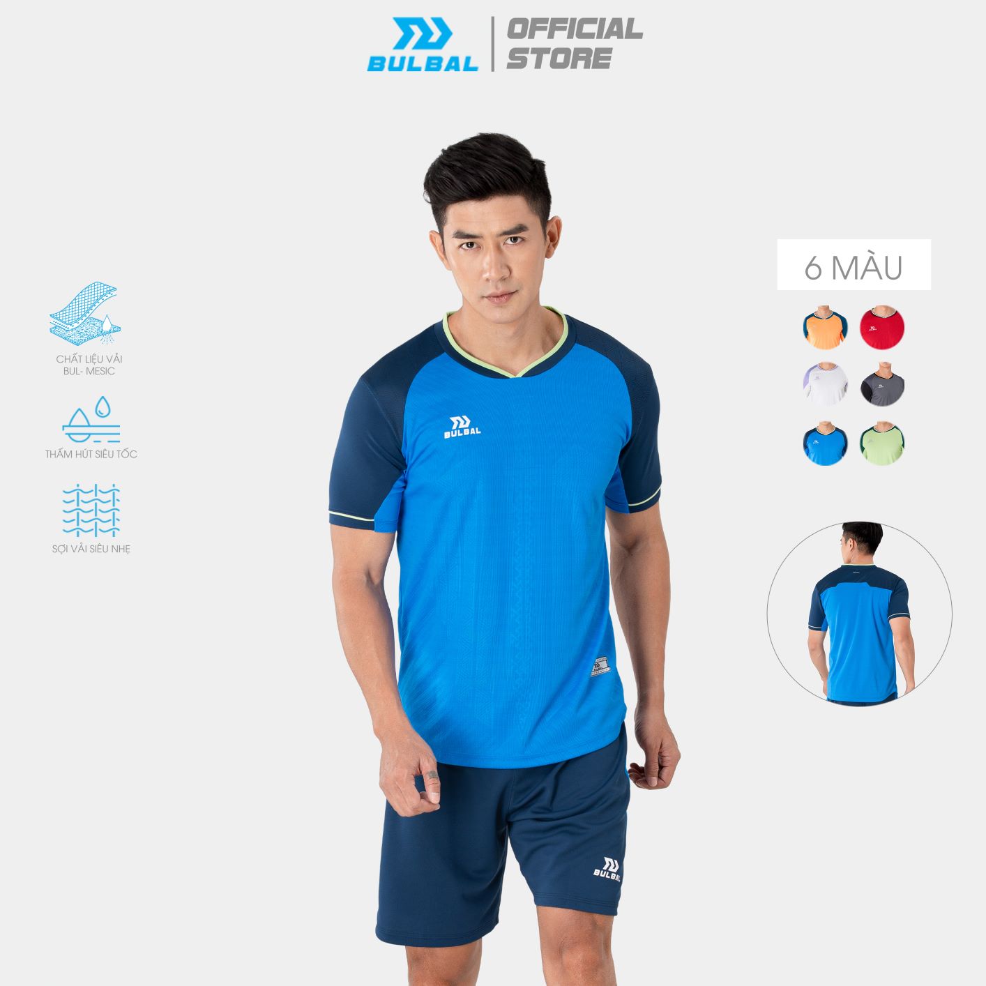 Bộ Quần Áo Bóng Đá Bulbal Belona 2 cao cấp , Chất liệu Mesic thấm hút mồ hôi, họa tiết La Mã cổ đại, 6 màu xu hướng