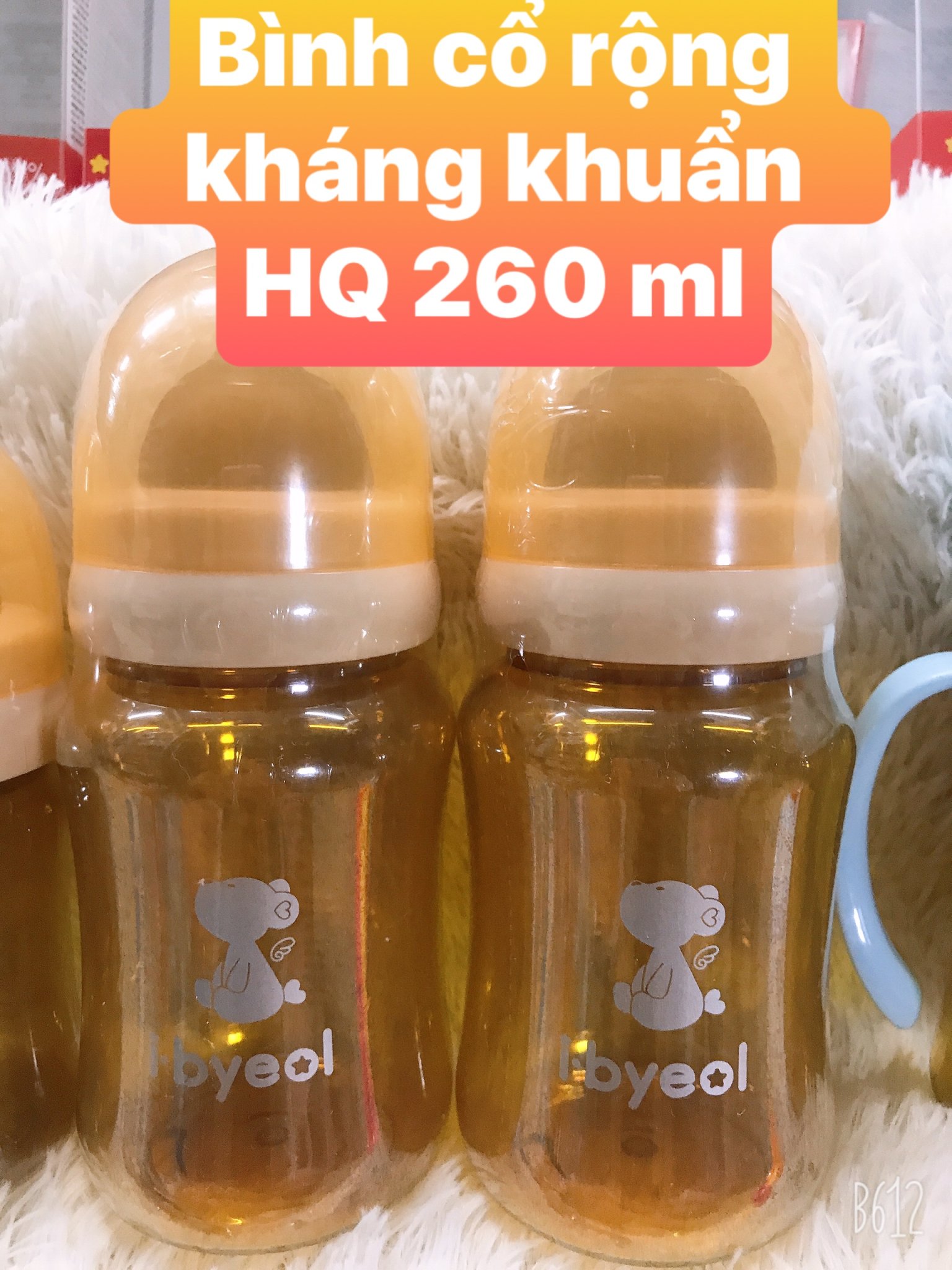 Bình sữa I-byeol cổ rộng 150ml/ 260ml