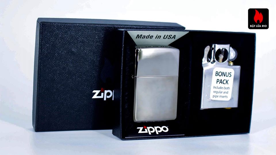 Bật lửa Zippo 29789 - Zippo Black Ice® Lighter & Pipe Insert