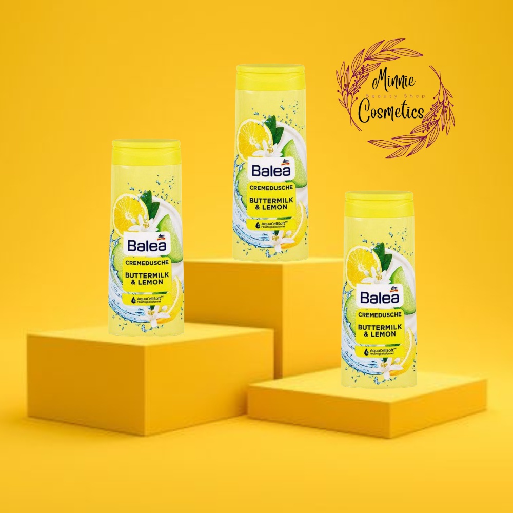 Sữa Tắm Balea Cremedusche Buttermilk & Lemon - Đức