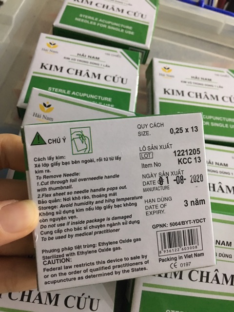 Kim đốt nốt ruồi,Kim châm cứu 100c