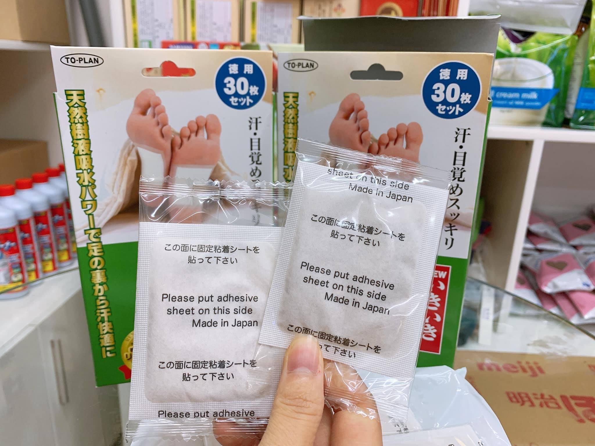 Miếng Dán Thải Độc Chân Kenko To Plan Nhật Bản 30 Miếng
