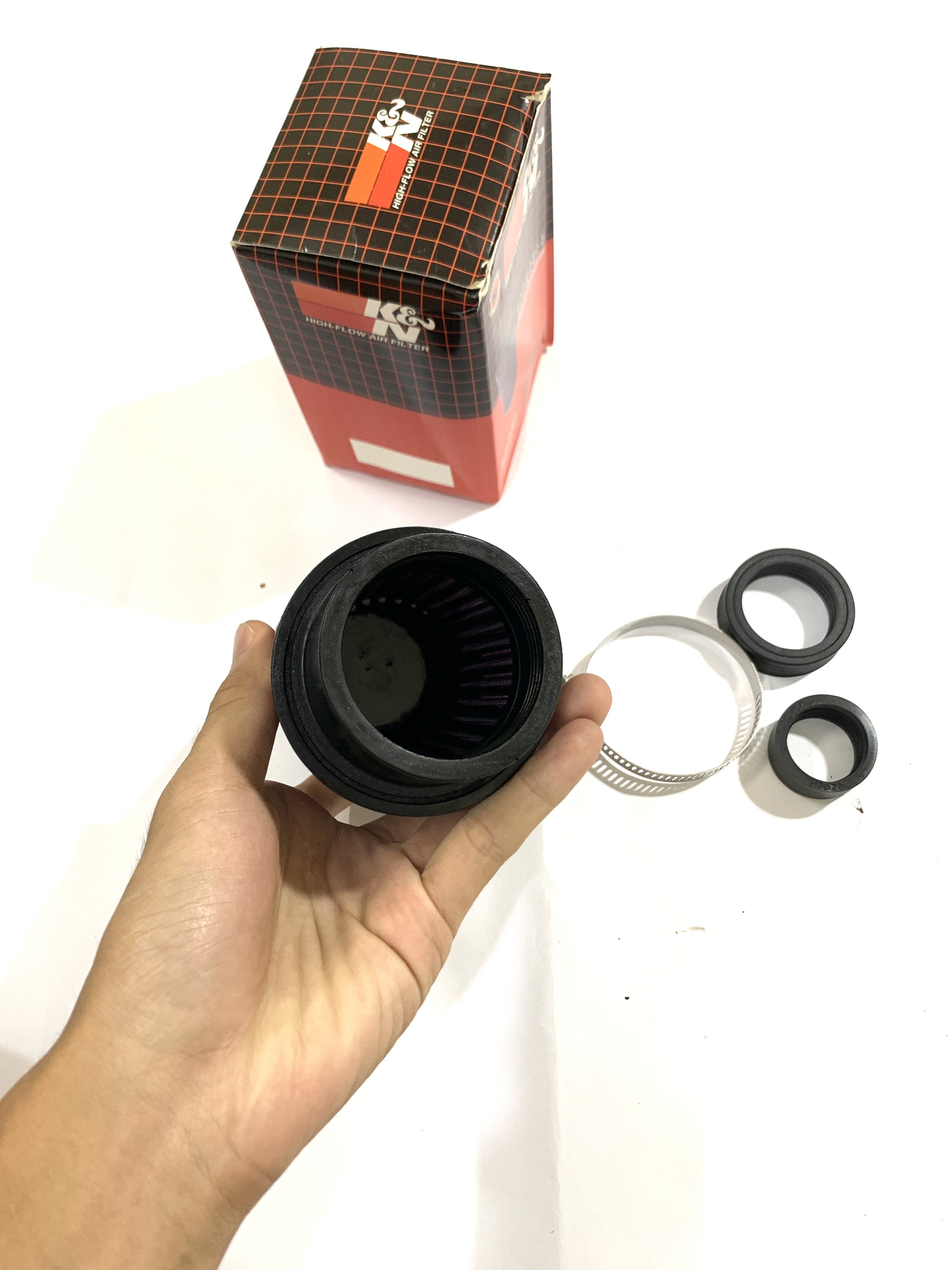 Lọc gió trụ K3 gắn thông dụng các dòng xe.