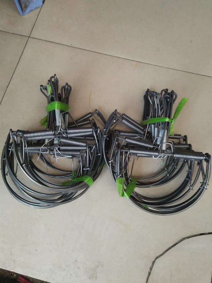 Combo 10 Bẩy chuột , sóc bán nguyệt 13 cm
