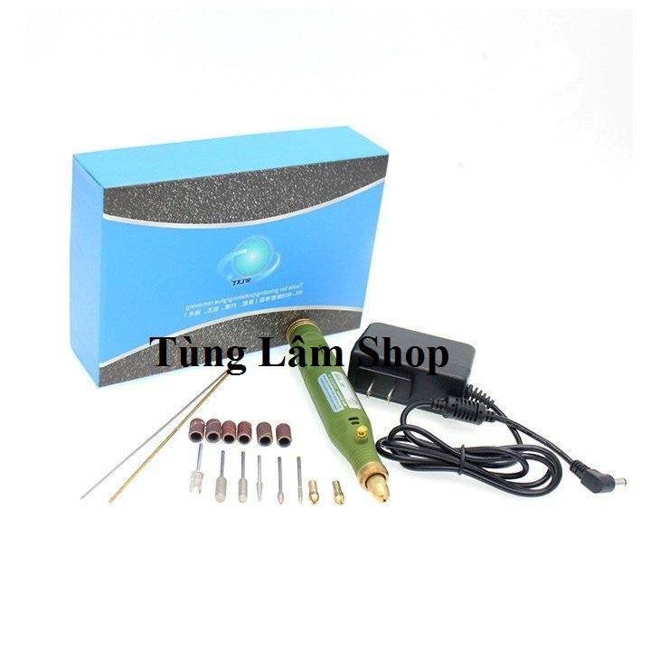 Máy khoan mài khắc mini - bút mài khắc mini - máy mài móng tay máy làm nail - dụng cụ làm móng tay