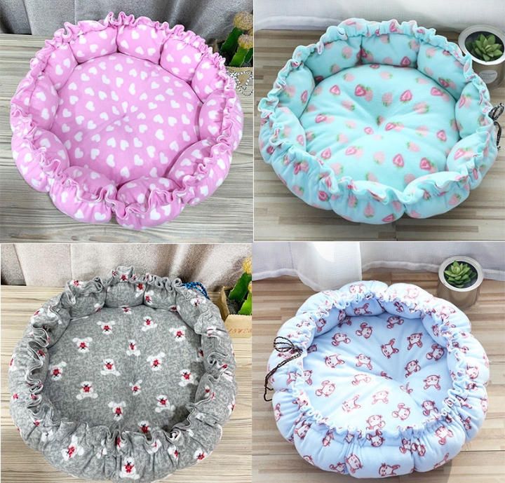 NỆM TRÒN DÂY RÚT ÊM ÁI SIZE LỚN CHO CHÓ MÈO