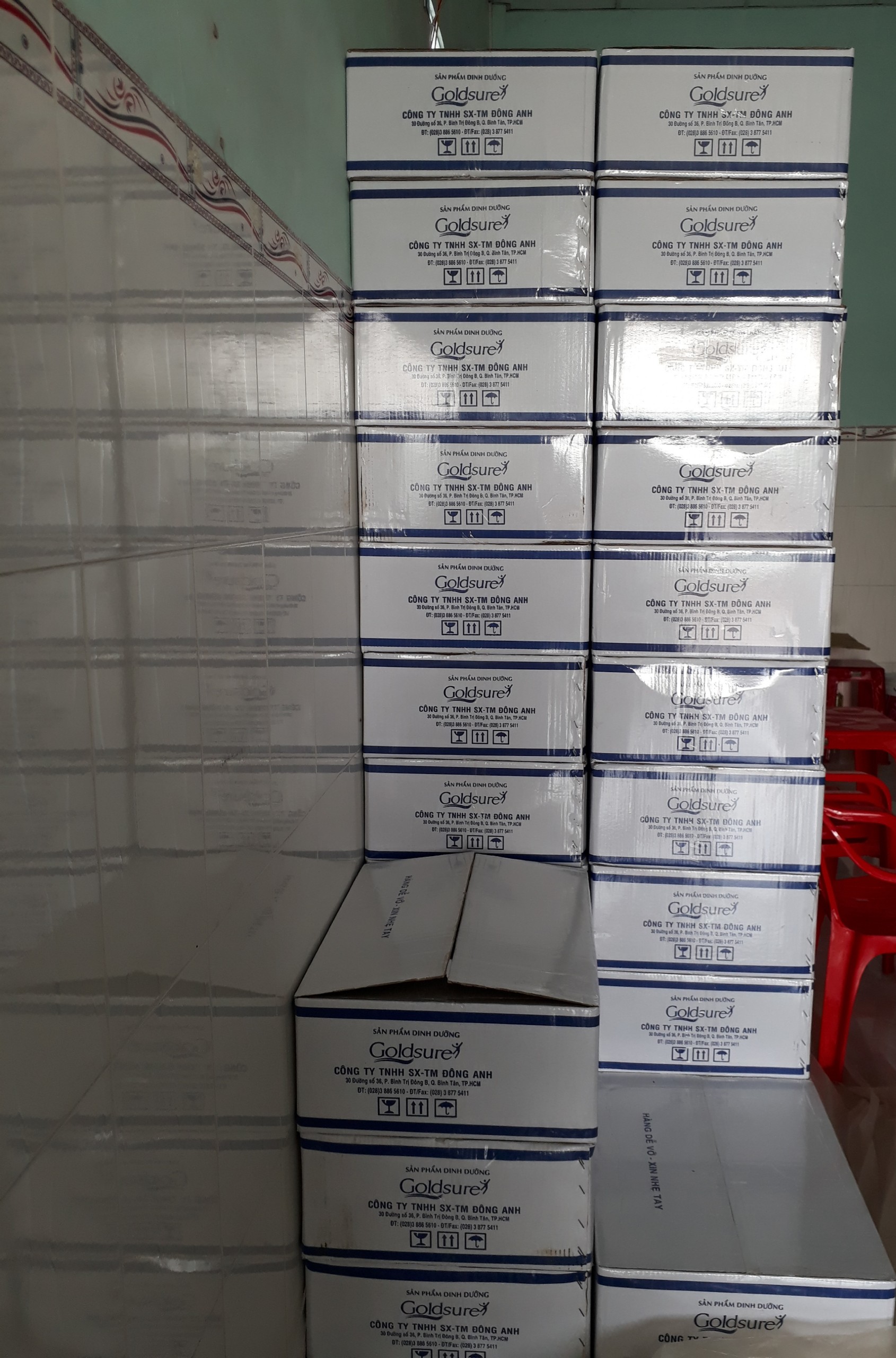 SỮA DÀNH CHO BÀ BẦU GOLDSURE LON 900G