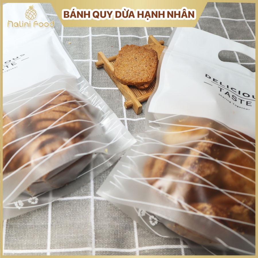 Bánh quy dừa hạnh nhân ít ngọt - 200GR