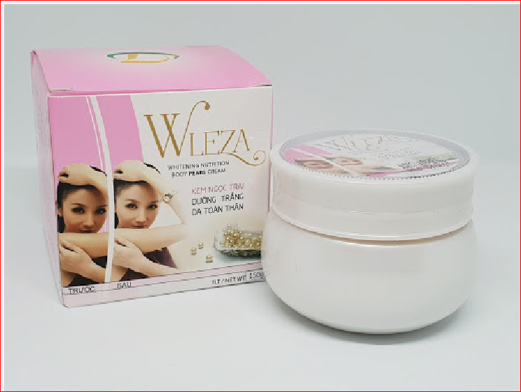 Kem dưỡng trắng da toàn thân ngọc trai WLeza 150g