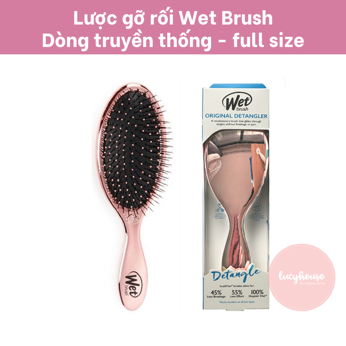 Lược gỡ rối Wet Brush