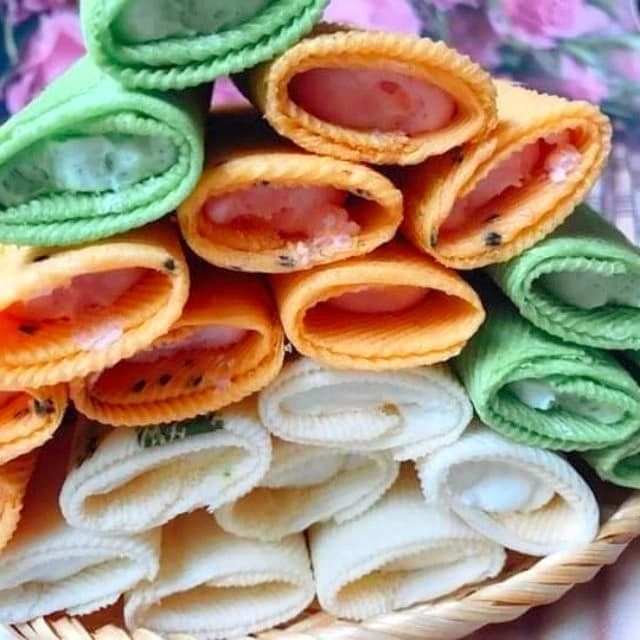 Bánh xếp kem 3 vị