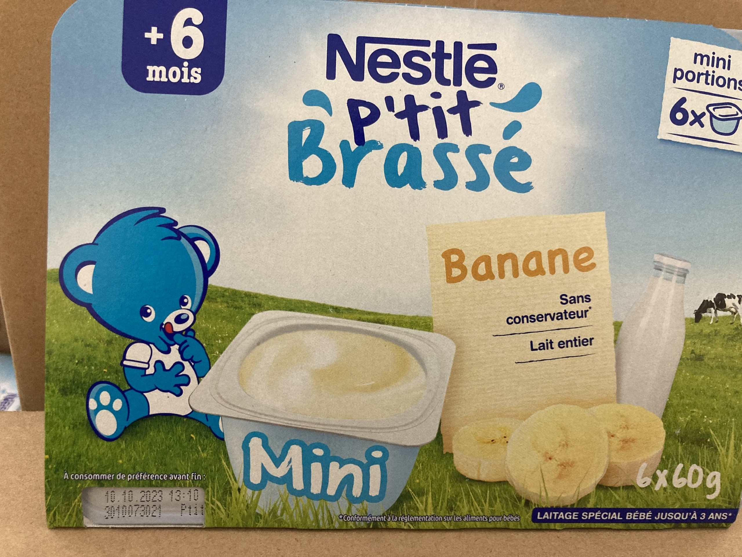 combo 5 lốc váng sữa nestle cho bé (6×60g)