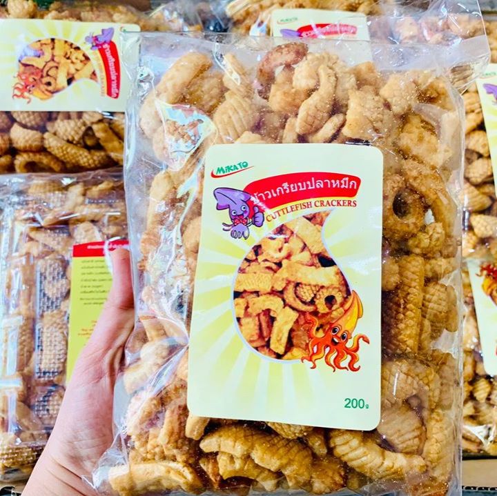Túi 200g- Snack mực thái lan