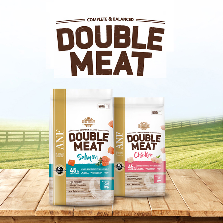 [HOÀN TIỀN 10%]Thức ăn mèo ANF Double Meat Gấp đôi thịt tươi hạt Hàn Quốc - CutePets