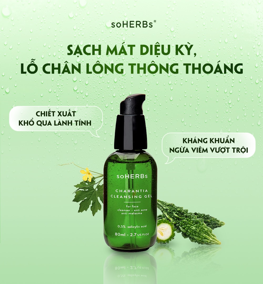 [HCM]Combo SỮA RỬA MẶT_ CAO KHỔ QUA SOHERBS SIÊU RẺ
