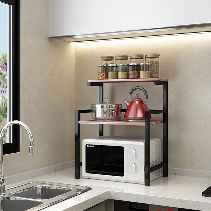 Kệ để lò vi sóng 2 tầng để bàn