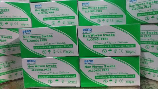 [HCM]Gạc tẩm cồn y tế tiệt trùng Alcohol Pads