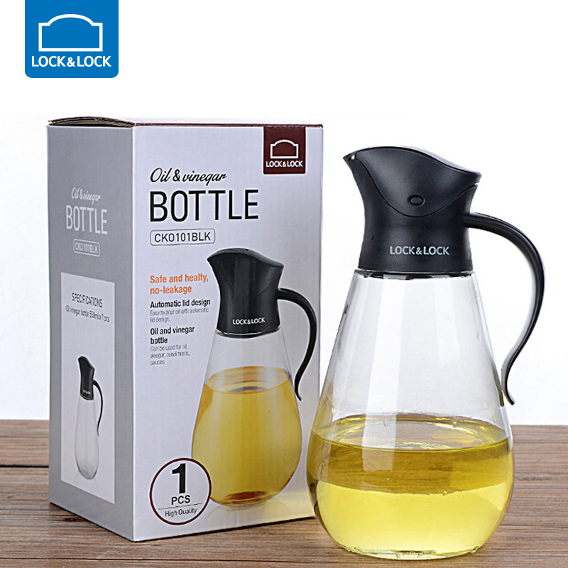 Bình Đựng Dầu Với Nắp Mở Tự Động Lock&Lock CKO101 (550ml)