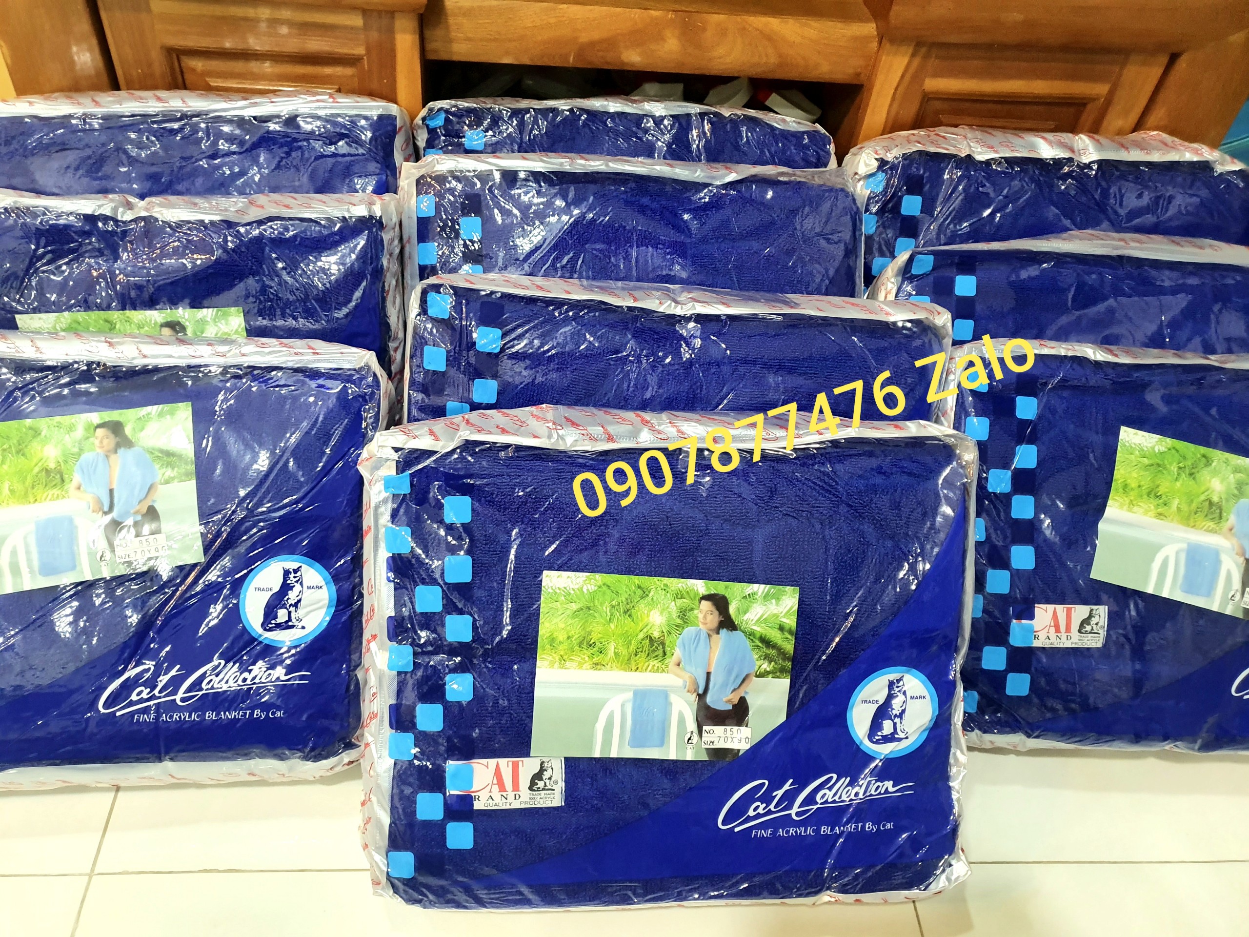 CÓ VIDEO. ĐỦ 7 màu(CHÍNH HÃNG) Mền lông dệt chỉ Thái con mèo CAT văn phòng, phòng ngủ